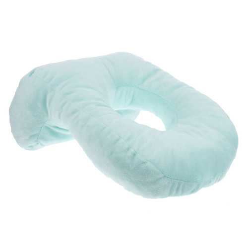 Operitacx Single Hole Ear Pillow Face Cradle Cushion Ear Hole Pillow Soft Nap Donut Pillow Donut Pillow for Ear Pillow with Ear Hole Ear Guard Cushion Office Side Sleeping Pillow Comfortable