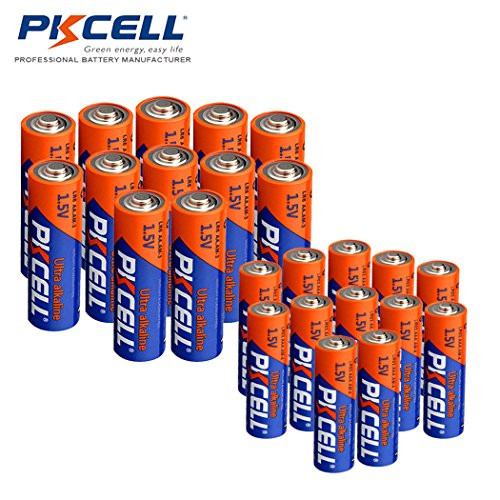 (24 Combo Pack) 12x AA LR6 +12x AAA LR03 1.5V Alkaline Batteries