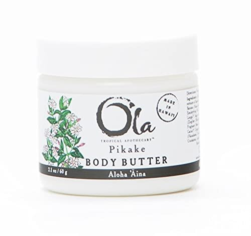 Tropical Apothecary Ola Pikake Body Butter with Pure Tropical Oils and Plant Extracts - 2.1 oz