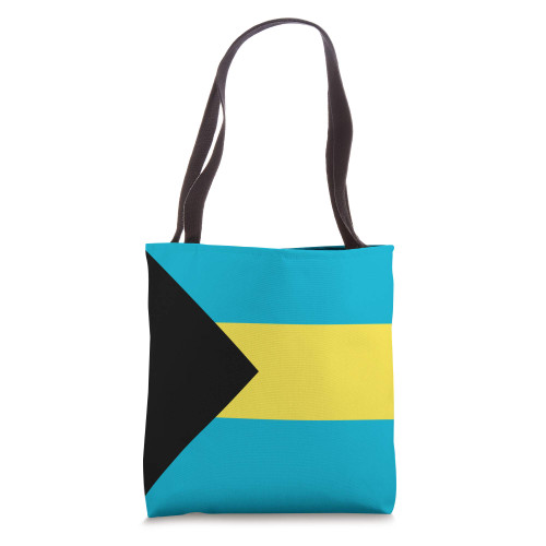 Bahamas Bahamian Flag Tote Bag