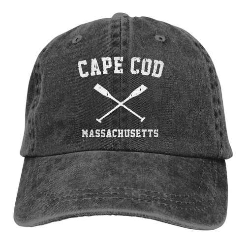 Cape Cod Massachusetts Classic Baseball Cap Trucker Hat Adult Unisex Adjustable Dad Hats Black