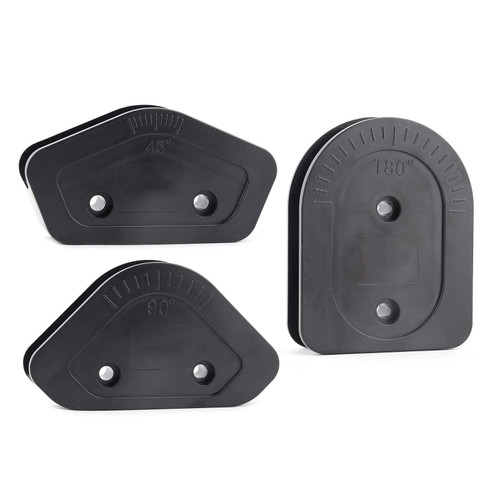 3PCS 14mm Hard Tube Bending Kit, OD 45/90 / 180 Degree Acrylic Hard Rigid Tube Bender Mould Water Cooling Bending Kit Tube Bending Mould