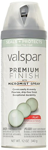 Valspar 410-85060 SP Multi-Surface Enamel Spray Paint, 12 Oz Aerosol Can, Clear