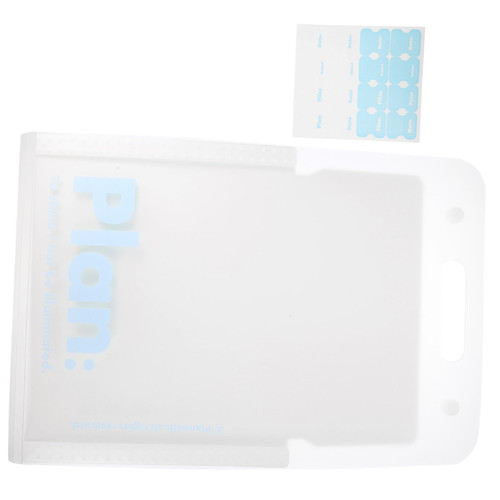 Tofficu File Folders Document Bag File Folder Holder Document Organizer Binder Dividers with Pockets Plastic File Folder Small File Folder Plastic Folders Storage Bag File Holder Receipt