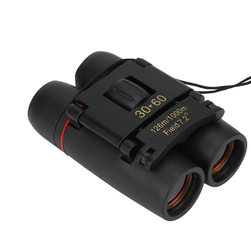NDNCZDHC 30 x 60 Mini Binoculars, Dual Focusing Binoculars with Lanyard, Portable Binocular for Bird Watching, Star Observation, Sport Games