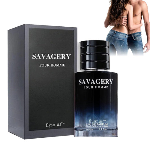 GENTERUN Savagery Pheromone Men Perfume, Long Lasting Pheromone Cologne for Men Attract Women, Men's Pheromone Perfume Spray, Luxury Romantic Glitter Perfume Gift (50ml 1PCS)
