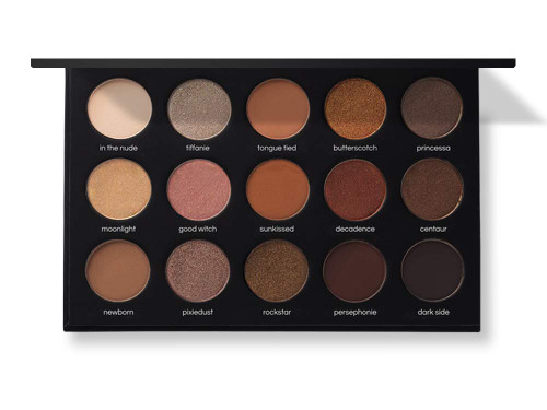 15 Nudes & Rudes Highly Pigmented Professional Neutral Eyeshadow Palette - Everyday Makeup Shadow Palette with Intense Pigment