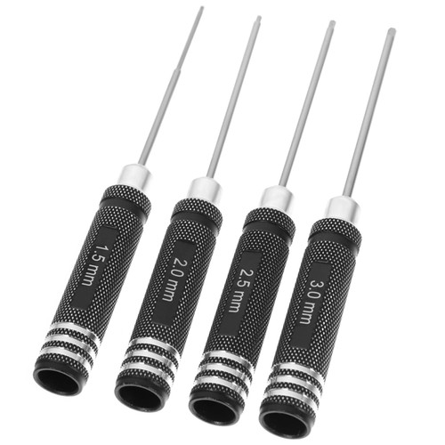 Homoyoyo 1 Set Hex Screwdriver Rc Screwdriver Set Rc Car Tool Kit Precision Screwdriver Car Tools Model Planes Hex Driver Repair Tools for Rc Plane Hexagon Screwdriver Model Airplane Suite