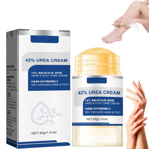 EXQST 42% Urea Foot Cream for Dry Cracked Heels Hand and Foot Repair Cream Stick Foot Moisturizing Stick Lotion for Dry and Cracked Feet Heel Repair for Dry Cracked EXQST 42% Urea Foot Cream for Dry Cracked Heels Hand and Foot Repair Cream Stick Foot Moisturizing Stick Lotion for Dry and Cracked Feet Heel Repair for Dry Cracked