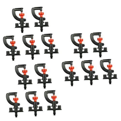 Yardwe 30 pcs Drip Irrigation Rotating Sprinkler Nozzle Hose Sprayer Nozzle Hose Sprinkler Garden Hose Nozzle Mist Spray Nozzle G Type Suspension Nozzle Micro Sprinkler Sprinkle Water