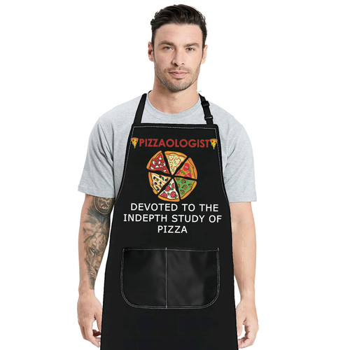 JNIAP Pizza Chef Apron For Men Pizza Maker Apron Pizza Chef Gifts Pizzaologist Gifts Pizzeria Apron For Chef Men (Pizzaologist)