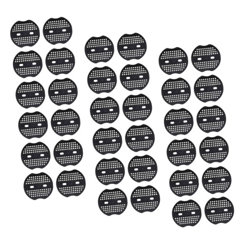 MARMERDO 50pcs Garden Nail Spacers Garden Cover gaskets Landscape Garden Nail Gasket Ground peg gaskets Lawn Fabric Staples gaskets Garden Stakes Staple Outdoor Grass Cloth Plastic