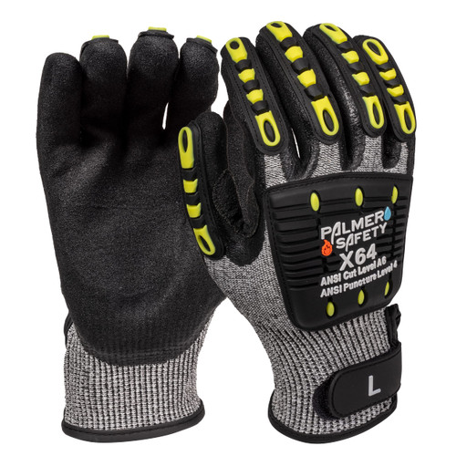 ATERET General Utility Work Gloves, Cut & Impact Protection, Lightweight & Breathable, All-Purpose Performance Fit, Durable (1 Pair - Small)
