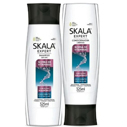 Skala Expert Bomba De Vitaminas Shampoo and Conditoner 325 Ml Kit