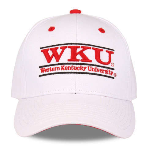NCAA Western Kentucky Hilltoppers Unisex NCAA The Game bar Design Hat, White, Adjustable