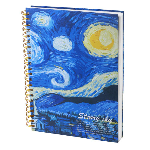 SuyuanArt Marker Paper Pad, 8.5" x 11" Portable Spiral Bound Sketchbook, 40 Sheets Markers Drawing Thick Papers, 200 GSM/120 lb Art Paper for Drawing and Painting, Sketching, Coloring, Lettering