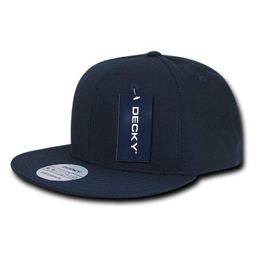 DECKY Rip Stop Snapback Cap, Navy
