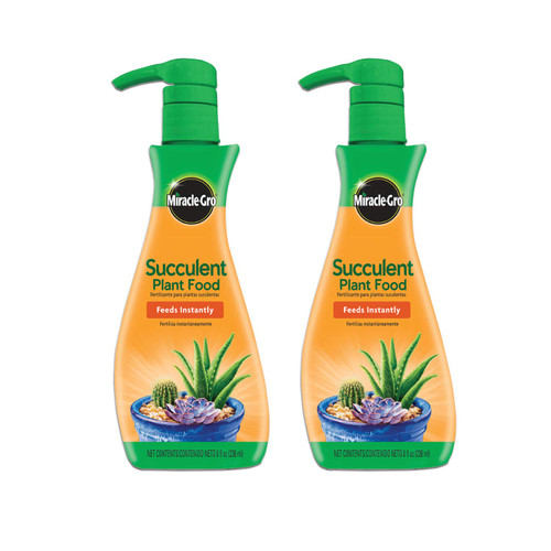 Miracle-Gro Succulent Plant Food, 8 oz., For Succulents including Cacti, Jade, And Aloe Miracle-Gro Succulent Plant Food, 8 oz., For Succulents including Cacti, Jade, And Aloe