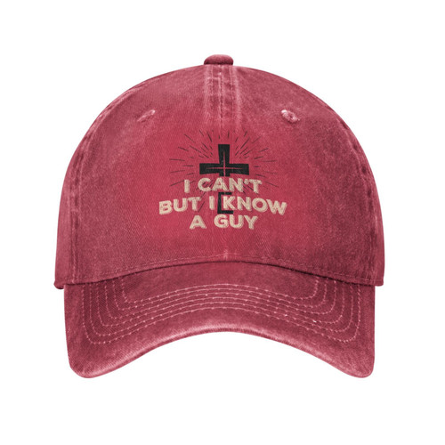 I Can't But Know an Guy Hat for Women Dad Hat Trendy Hat Red