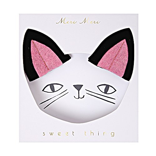 Meri Meri Cat Ear Hair Clips Black