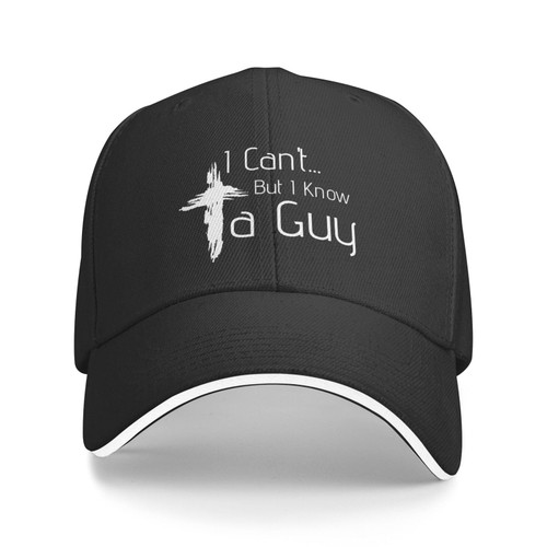 huesdeaw Jesus Hat I Can't But Know A Guy Hat Women Baseball Cap Graphic Hat
