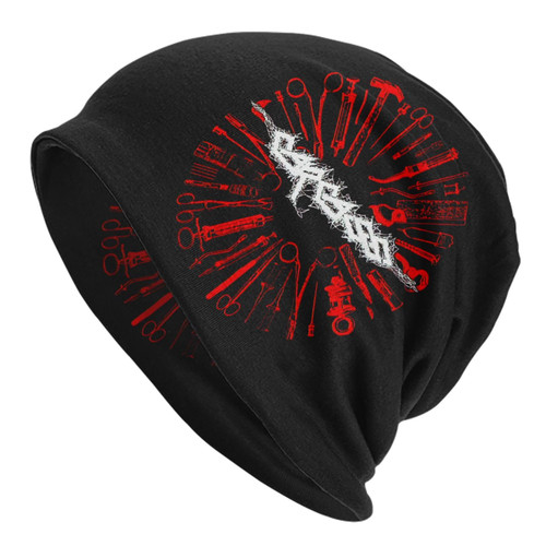 EUGENEHW Carcass Knit Hat Beanie Cap Fashion Knitted Hat for Men and Women Black