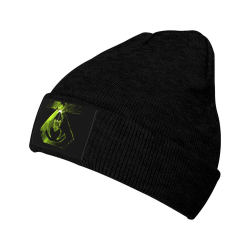 CHRISEvans Overkill Band Knit Hat Beanie Winter Cap Outdoor Hat Unisex Fashion Hat Black CHRISEvans Overkill Band Knit Hat Beanie Winter Cap Outdoor Hat Unisex Fashion Hat Black