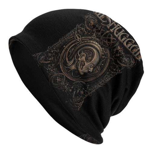 QANCOSI Meshuggahs Knit Hat Beanie Cap Fashion Knitted Hat for Men and Women Black QANCOSI Meshuggahs Knit Hat Beanie Cap Fashion Knitted Hat for Men and Women Black