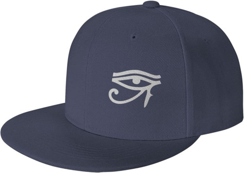 Unisex Snapback Hats The Eye of Horus Ra Egyptian Illuminati Adjustable Flat Bill Baseball Caps Dancing Hip Hop Cap Navy Unisex Snapback Hats The Eye of Horus Ra Egyptian Illuminati Adjustable Flat Bill Baseball Caps Dancing Hip Hop Cap Navy