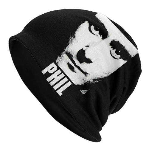 HDJSTY Phil Singer Collins Unisex Knit Beanie Hat Skull Cap Warm Soft Knit Hat Headwear for Men Women Black HDJSTY Phil Singer Collins Unisex Knit Beanie Hat Skull Cap Warm Soft Knit Hat Headwear for Men Women Black