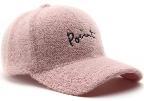 Avilego Winter Baseball Cap Women Men Cozy Low Profile Baseball Cap Adjustable Trucker Cap Dad Hat for Outdoor Sports Pink