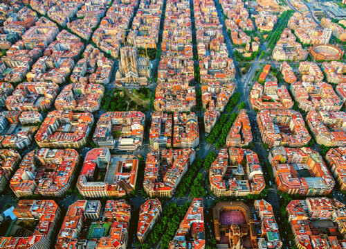 Sorus Puzzles - Barcelona Aerial - 1000 Piece Jigsaw Puzzle