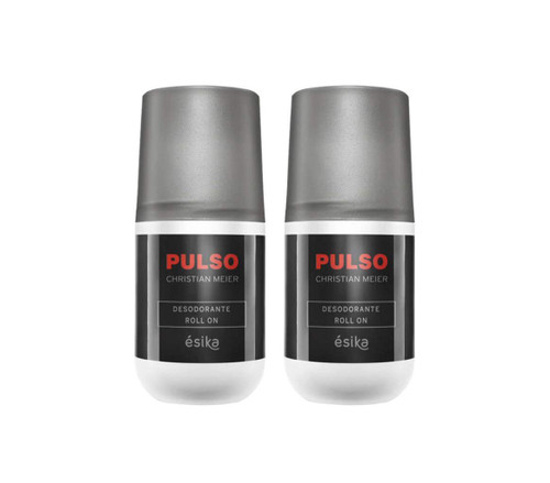 Pulso Christian Meir Antiperspirant Roll-On Deodorant by Esika, Alcohol Free, Pack of 2, 1.7 fl. oz. (50ml) ea.