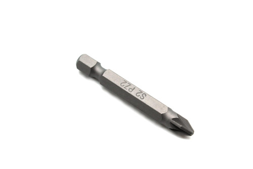 TMAX 25 pc Pozi PZ2 Impact Ready 2 Inch Length Screwdriver Insert Bit Hex Shank with Quick Release Slot