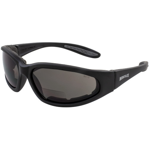 Global Vision Eyewear Hercules Bifocal 2.5 Magnification Anti-Fog Safety Glasses with EVA Foam, Smoke Lens Global Vision Eyewear Hercules Bifocal 2.5 Magnification Anti-Fog Safety Glasses with EVA Foam, Smoke Lens