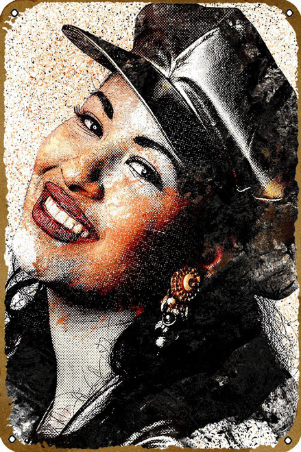 Selena Quintanilla Poster Tin Sign Wall Art Sign Vintage Wall Decorations Metal Signs 8x12 Inch