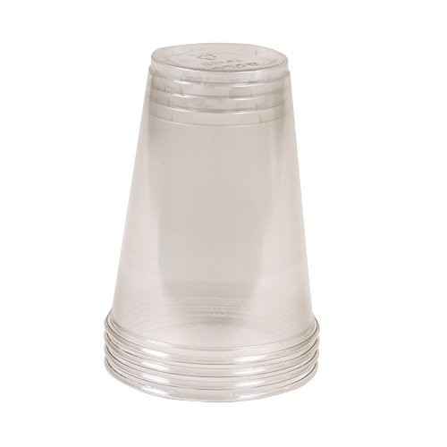 hand2mind 10-Ounce Clear Plastic Cups (Pack of 50)