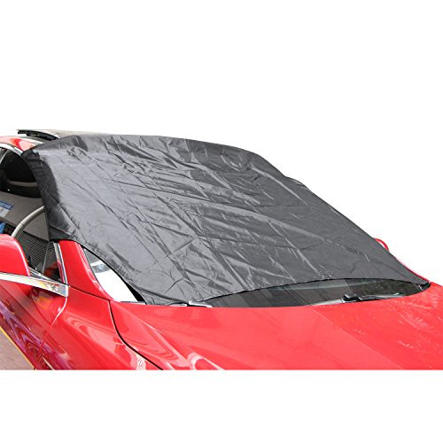 Windshield Snow Cover,Magnetic SUV Car Snow Cover Snow Ice Frost Auto Cover Fit for Cars Trucks Vans and SUVs