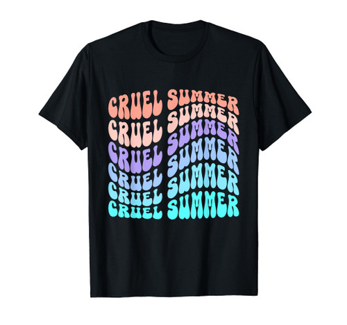 Vintage 70s style Cruel Summer Groovy Style T-Shirt