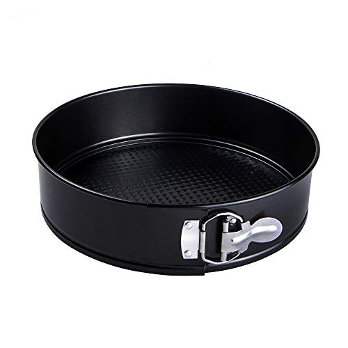 Webake Springform Pan 10 Inch Nonstick Leakproof Cheesecake Pan with Loose Removable Bottom Round Cake Mold for Baking