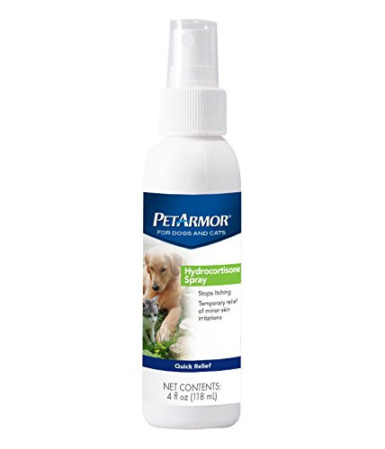 PetArmor Hydrocortisone Spray for Dogs & Cats, 4 oz