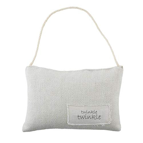Stephan Baby Stephan Baby Heirloomed Collection Lavender-Filled Hanging Keepsake Pillow Available in 6 Designs, Twinkle