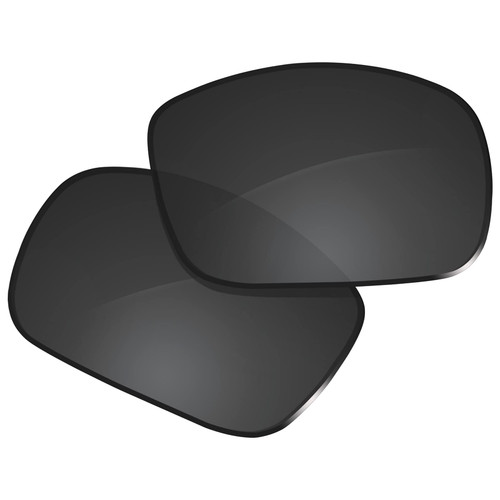 Glintbay 100% Precise-Fit Replacement Sunglass Lenses for Von Zipper Elmore - Polarized Advanced Black