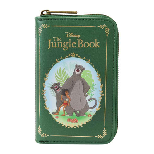 Loungefly Disney Jungle Book Faux Leather Zip Around Wallet Loungefly Disney Jungle Book Faux Leather Zip Around Wallet