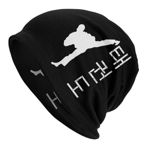 DARLEKS Taekwondo (Korean) Knit Hat Men Women Fashion Hat Beanie Hat Skull Cap Acrylic Hat Warm Slouchy Stretchy Cap