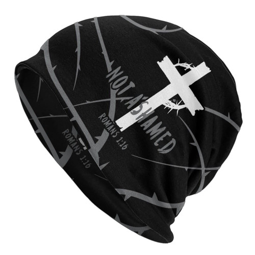 DARLEKS Religious Christian Faith Jesus Knit Hat Men Women Fashion Hat Beanie Hat Skull Cap Acrylic Hat Warm Slouchy Stretchy Cap