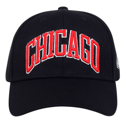 VORON USA Cities Chicago Baseball Dad Hat Cap Soft Cotton Low Profile Embroidered Strapback Unisex Casual Hat Black