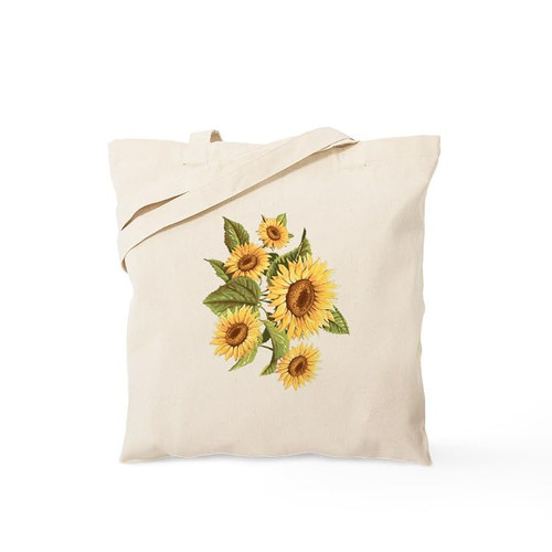CafePress Sunflower Tote Bag Canvas Tote Shopping Bag
