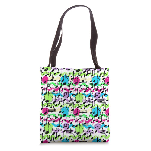 Music Pattern - Sheet Music - Colorful Sound Tote Bag