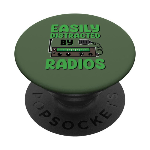 Ham Radio Operator Amateur Radio Morse CB Ham Radio PopSockets Swappable PopGrip